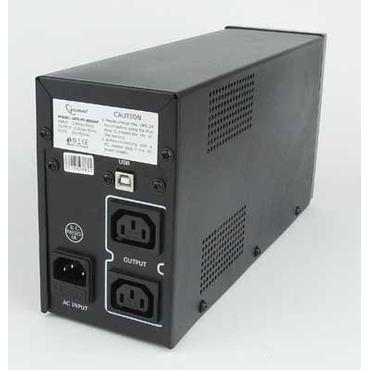 Gembird UPS-PC-850AP UPS-enhed Interaktivt indgangsstik 0,85 kVA 520 W 4 AC stikkontakt(er)
