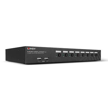 Lindy 39540 KVM Switch Stativ-montering Sort