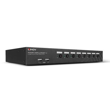 Lindy 39540 KVM Switch Stativ-montering Sort