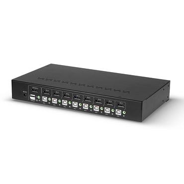 Lindy 39540 KVM Switch Stativ-montering Sort
