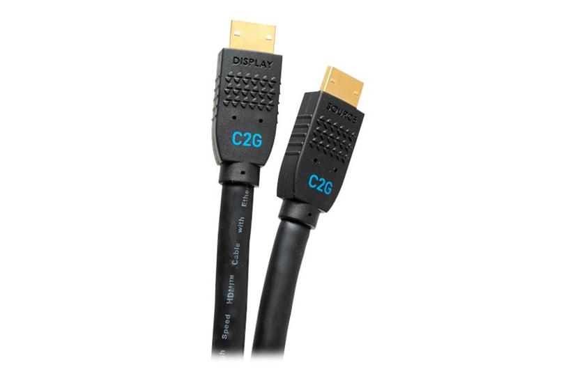 C2g 50ft Ultra Flexible 4k Active Hdmi Cable Gripping 4k 60hz - In-Wall M/M - Hdmi-Kabel Med Ethernet - 15.2 M
