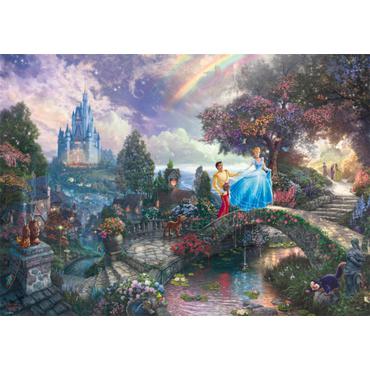 Schmidt Spiele Disney Cinderella Puslespil 1000 stk Tegnefilm