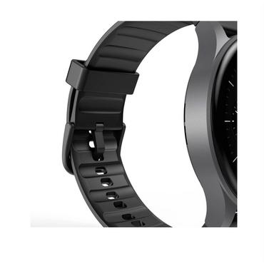 Hama 00178611 Smartwatch "8900", GPS, AMOLED 1.43", Telefonfunktion, Alexa, rund, Schwarz