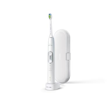 Philips Sonicare ProtectiveClean 6100 HX6877 - tandborste - vitt/silver