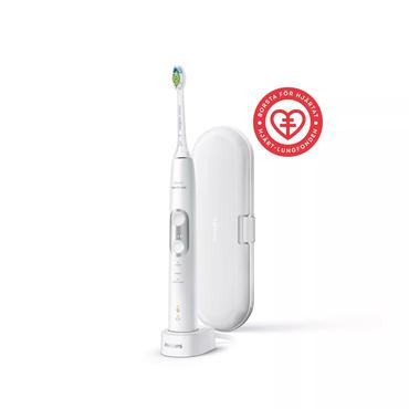 Philips Sonicare ProtectiveClean 6100 HX6877 - tandborste - vitt/silver