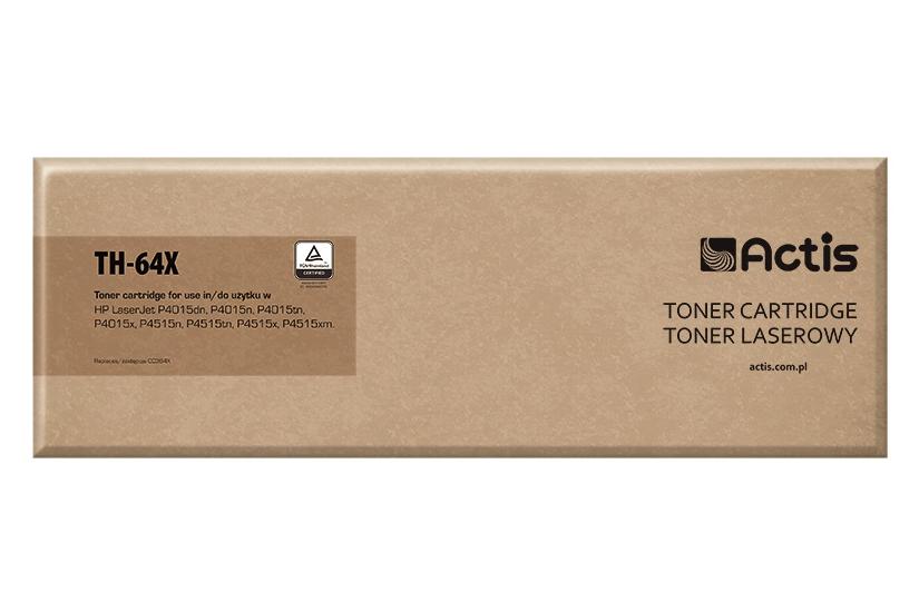 Actis Tonerpatron TH-64X (erstatning HP 64X CC364X; Standard; 24000 sider; sort)