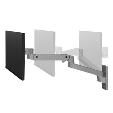 Ergotron LX Pro monteringssats - modul&auml;r - f&ouml;r LCD-display - m&ouml;rkgr&aring;