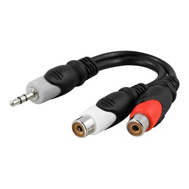 DELTACO lyd adapter