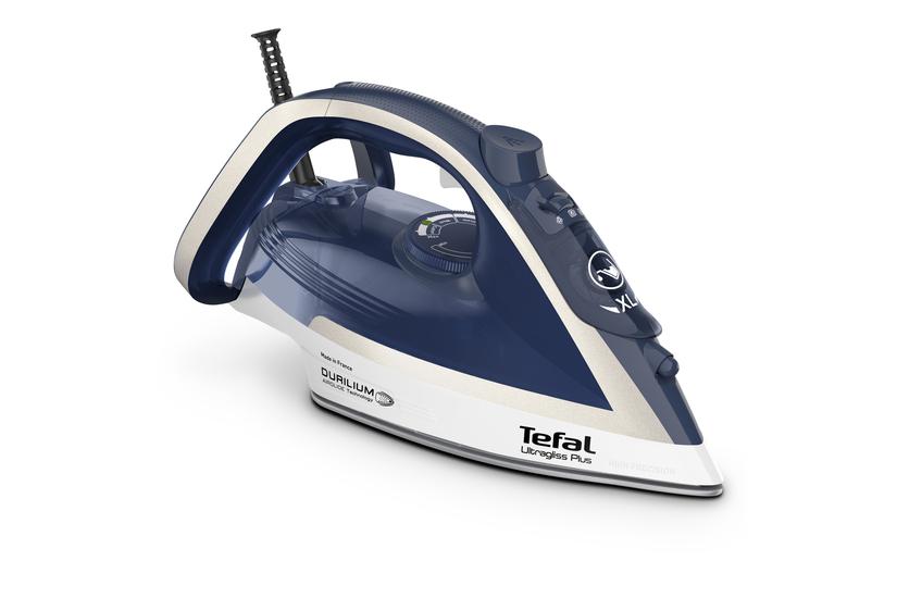 Tefal Ultimate Pure FV6812 Dampstrygejern 2800 W Bl&aring;, S&oslash;lv