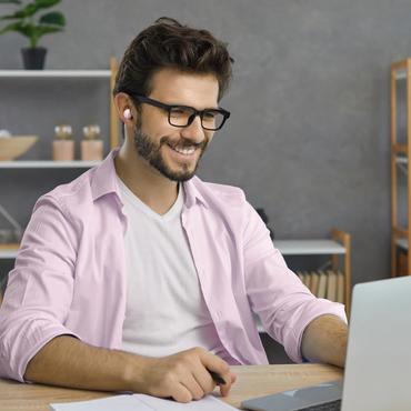 Hama Freedom Buddy II Headset True Wireless Stereo (TWS) I ørerne Opkald/musik Bluetooth Lyserød