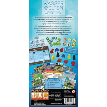 Asmodee Arche Nova: Wasserwelten Udvidelsespakker til brætspil Strategi