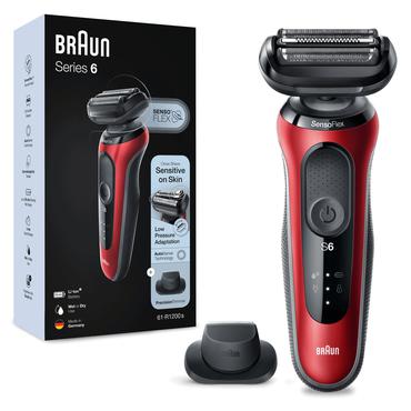 Braun - Shaver Series 6 61-R1200s - Red
