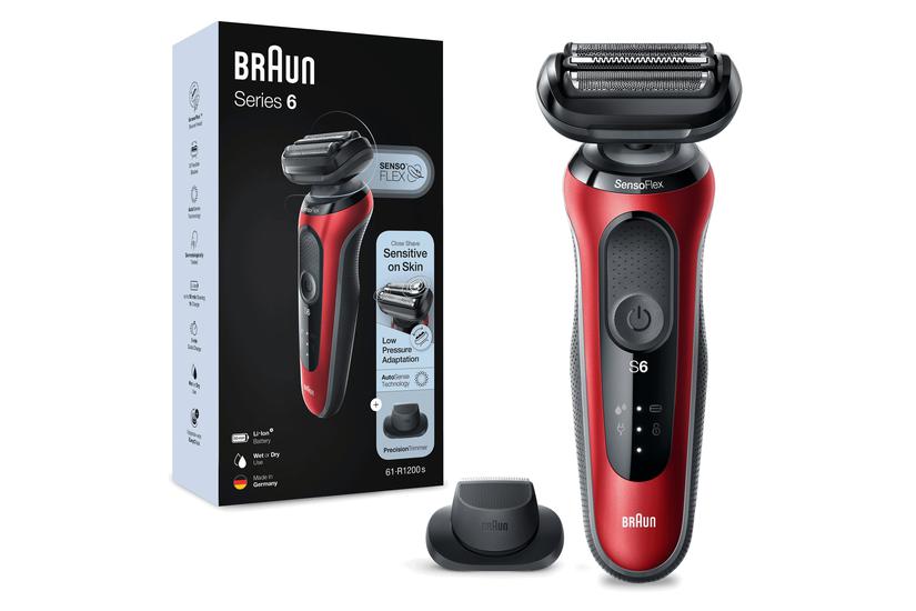 Braun - Shaver Series 6 61-R1200s - Red