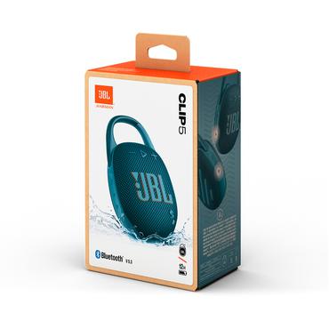JBL Clip 5 Tragbarer Bluetooth-Lautsprecher wasserdicht nach IP67 blau