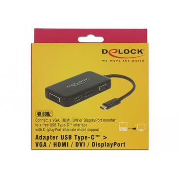 Delock Extern videoadapter - USB-C