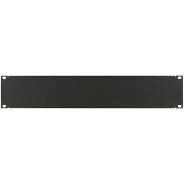 2U 19" SCREW TYPE BLANK PANEL