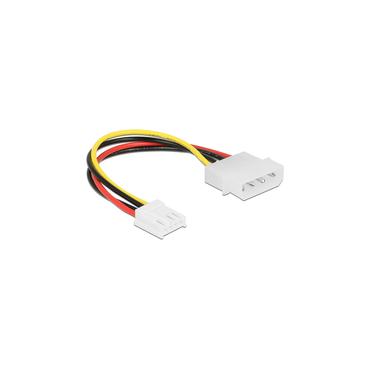 Delock - strømkabel - 4-PIN intern strøm til 4-PIN mini-strømforsyningsforbinder - 15 cm