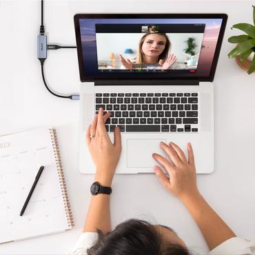 UNITEK U1323A interface hub USB 3.2 Gen 1 (3.1 Gen 1) Type-C 5000 Mbit/s Sort