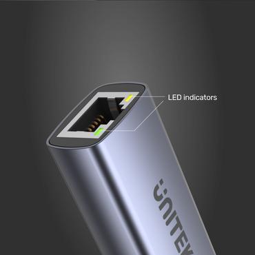 UNITEK U1323A interface hub USB 3.2 Gen 1 (3.1 Gen 1) Type-C 5000 Mbit/s Sort