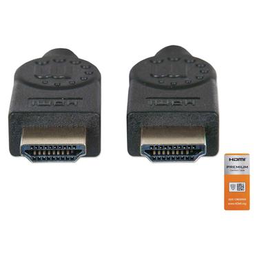 Manhattan 355346 HDMI-kabel 1,8 m HDMI Type A (Standard) Sort