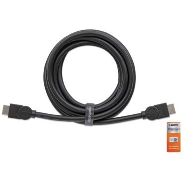 Manhattan 355346 HDMI-kabel 1,8 m HDMI Type A (Standard) Sort