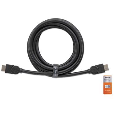 Manhattan 355346 HDMI-kabel 1,8 m HDMI Type A (Standard) Sort