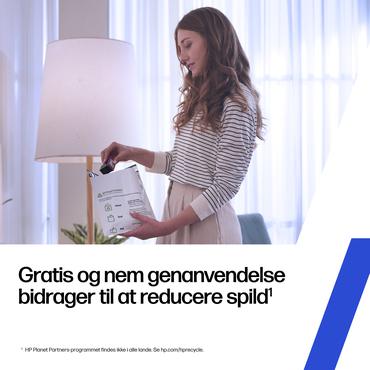 HP Original 903XL-blækpatron med høj kapacitet, sort