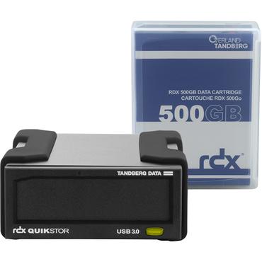 Overland-Tandberg 8863-RDX Backup-lagringsenhed Lagringsdrev RDX-patron 500 GB