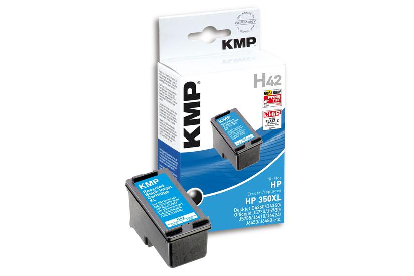 KMP H42 bl&aelig;kpatron 1 stk Sort