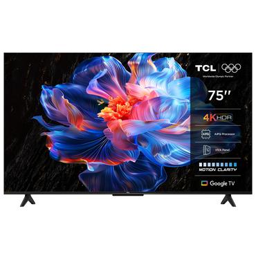 TCL 75P69K TV 190,5 cm (75") 4K Ultra HD Smart TV Wi-Fi Sort