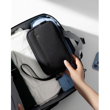 Inateck AB03012 Opbevaringspose Rektangul&aelig;r Genanvendt polyethylenterephthalat (rPET) Sort