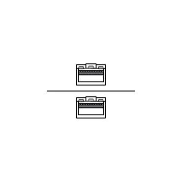 Lenovo 25GBase-CU direktanslutningskabel - 1 m