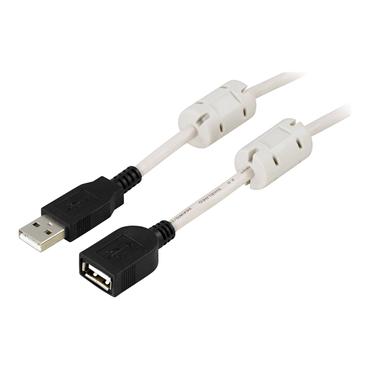 DELTACO USB forlængerkabel