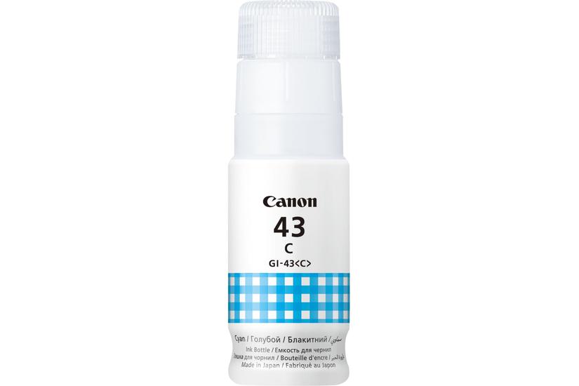 Canon GI 43 C - cyan - original - p&aring;fyllnadsbl&auml;ck
