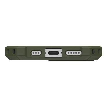 UAG Urban Armor Gear Essential Armor MagSafe Case olive drab für iPhone 16e