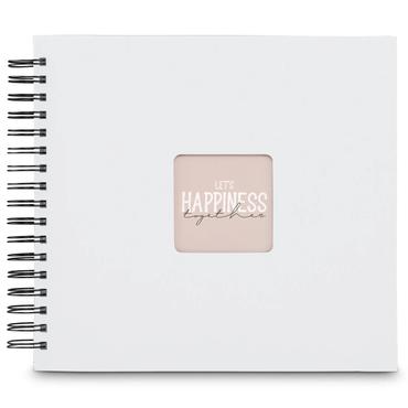 Hama 00009846 fotoalbum og arkbeskyttelse Hvid 100 ark 10 x 15 Spiral indbinding