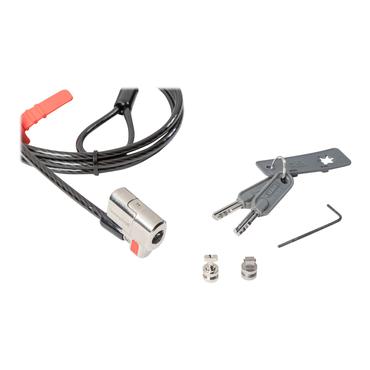 Kensington ClickSafe Keyed Laptop Lock for Wedge Lock Slot