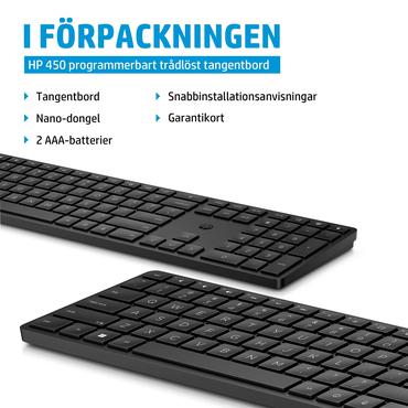 HP 450 Wireless BLK Programmab