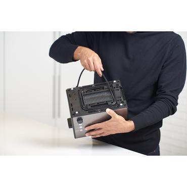 BLACK+DECKER Br&Atilde;&cedil;drister 2-Slice Brushed