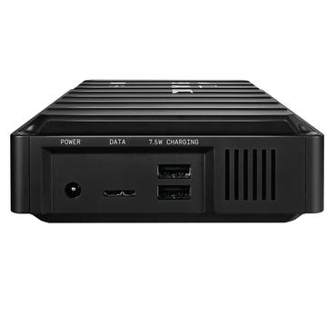 WD_BLACK D10 Game Drive WDBA3P0080HBK - 8 TB - 7200 rpm - USB 3.2 Gen 1