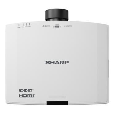 Sharp V801U Standard-kast projektor 8000 ANSI lumens 3LCD WUXGA (1920x1200) 3D Hvid