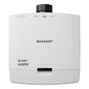 Sharp V801U Standard-kast projektor 8000 ANSI lumens 3LCD WUXGA (1920x1200) 3D Hvid