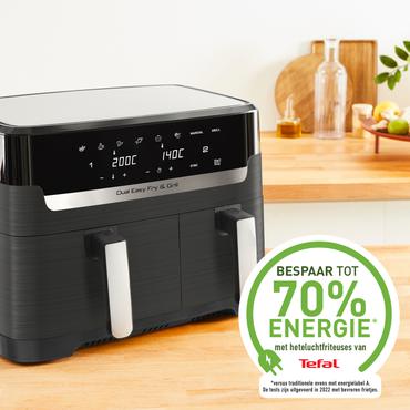 Tefal Doppelfritteuse EY905B bk
