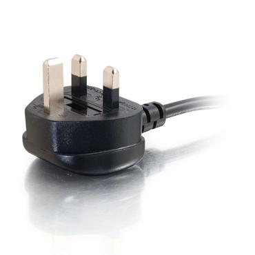 C2G Universal Power Cord - strömkabel - BS 1363 till power IEC 60320 C13 - 1 m