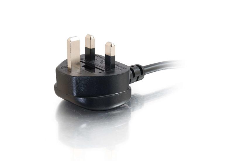 C2G Universal Power Cord - strömkabel - BS 1363 till power IEC 60320 C13 - 1 m