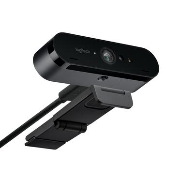 Logitech BRIO 4K Ultra HD webcam - Webbkamera - f&auml;rg - 4096 x 2160 - ljud - USB