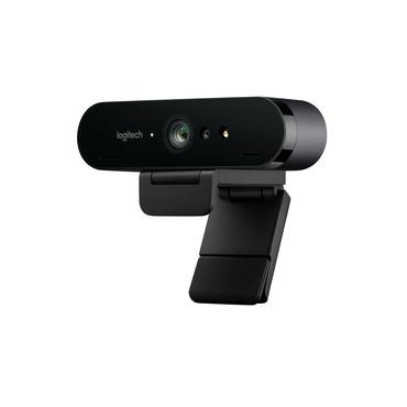 Logitech BRIO 4K Ultra HD webcam - Webbkamera - f&auml;rg - 4096 x 2160 - ljud - USB