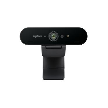 Logitech BRIO 4K Ultra HD webcam - Webbkamera - f&auml;rg - 4096 x 2160 - ljud - USB