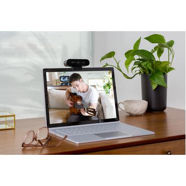 Logitech BRIO 4K Ultra HD webcam - Webbkamera - f&auml;rg - 4096 x 2160 - ljud - USB