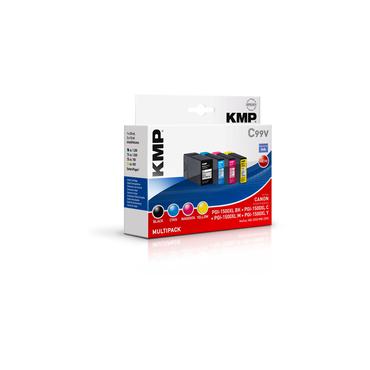 KMP C99V bl&aelig;kpatron Sort, Bl&aring;, Magenta, Gul